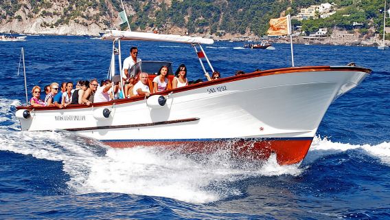 Island Cruise from Capri, Italy (with a stop at the Blue Grotto)