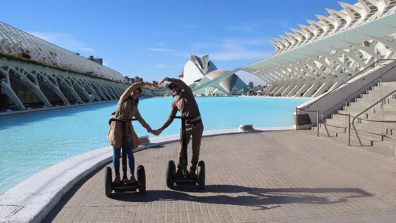 Valencian Main Attractions Group Segway Tour