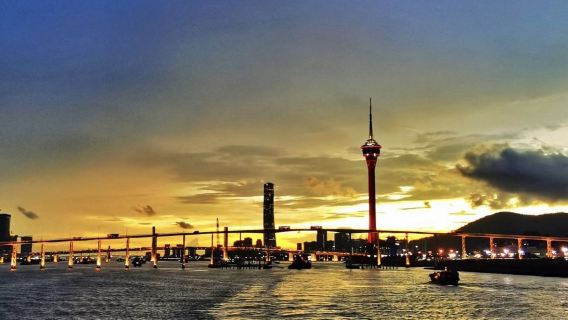 橫琴灣海上遊/琴澳海灣遊-橫琴碼頭出發觀港珠澳大橋澳門風光環島遊100分鐘