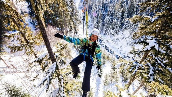 Esperienza in zipline a Whistler: Ziptrek Bear Tour