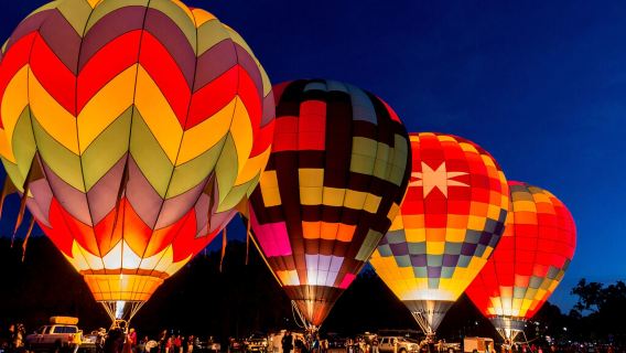 Volo in mongolfiera a Dubai con trasferimenti privati