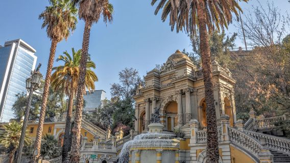 Santiago: Hop-on Hop-off Bus Day Ticket with Audio Guide