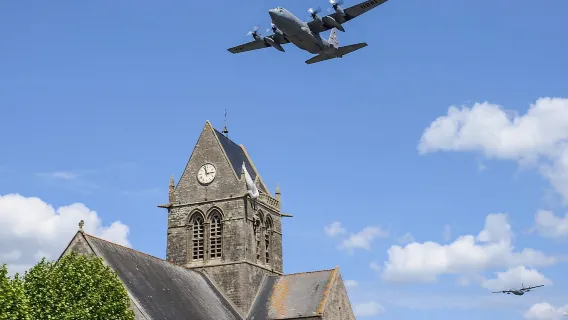 Depuis Bayeux : Excursion à la journée sur les plages américaines du Débarquement et les zones aéroportées américaines
