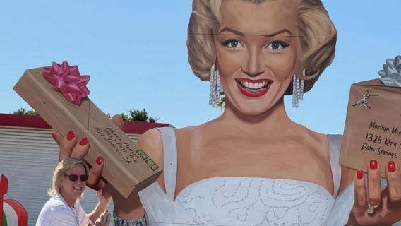 Palm Springs-Tour von einem offenen Golfwagen für 6 Personen