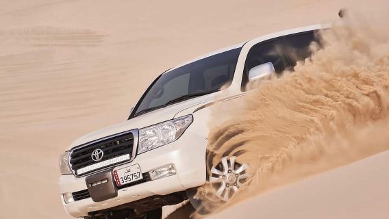 Depuis Doha : Safari dans le désert de la mer intérieure avec toutes les activités