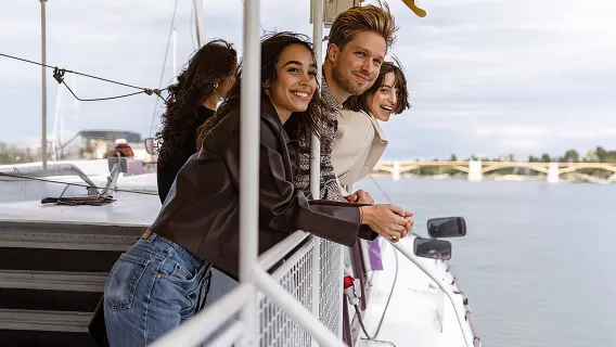 Crociera turistica nel centro città