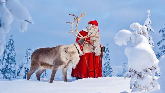 Rovaniemi Santa Claus Village Exploration Experience [Optional Snowmobile/Dog Sledding/Reindeer Sledding + Professional Guide + Lunch]