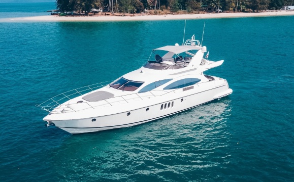 Private Yacht Charter for Sea Angling in Phuket, Thailand - 68ft Azimut Flybridge Luxury Yacht to Ph