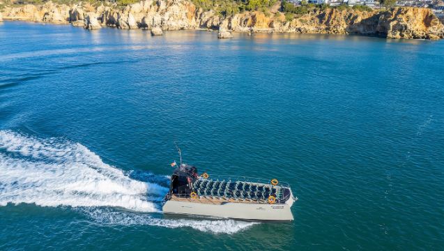 Lagos: Dolphins & Benagil Caves – Catamaran