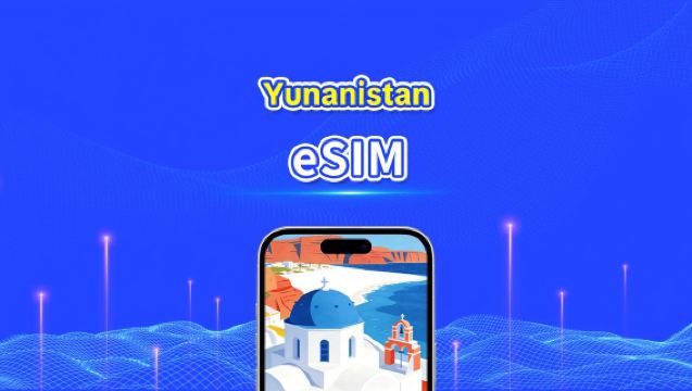 Yunanistan eSIM | 5G/4G | Yüksek Hızlı İnternet | 24 Saat | 1-30 Gün Arası Seçenekler | QR Kodu