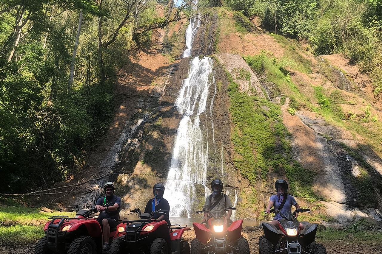 4-Hour ATV Waterfall & Delicious Rainforest Lunch
