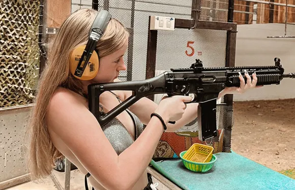 清邁湄林333射擊場/槍火實彈射擊俱樂部700 Year Shooting Range真槍靶場打槍體驗泰國真人CS