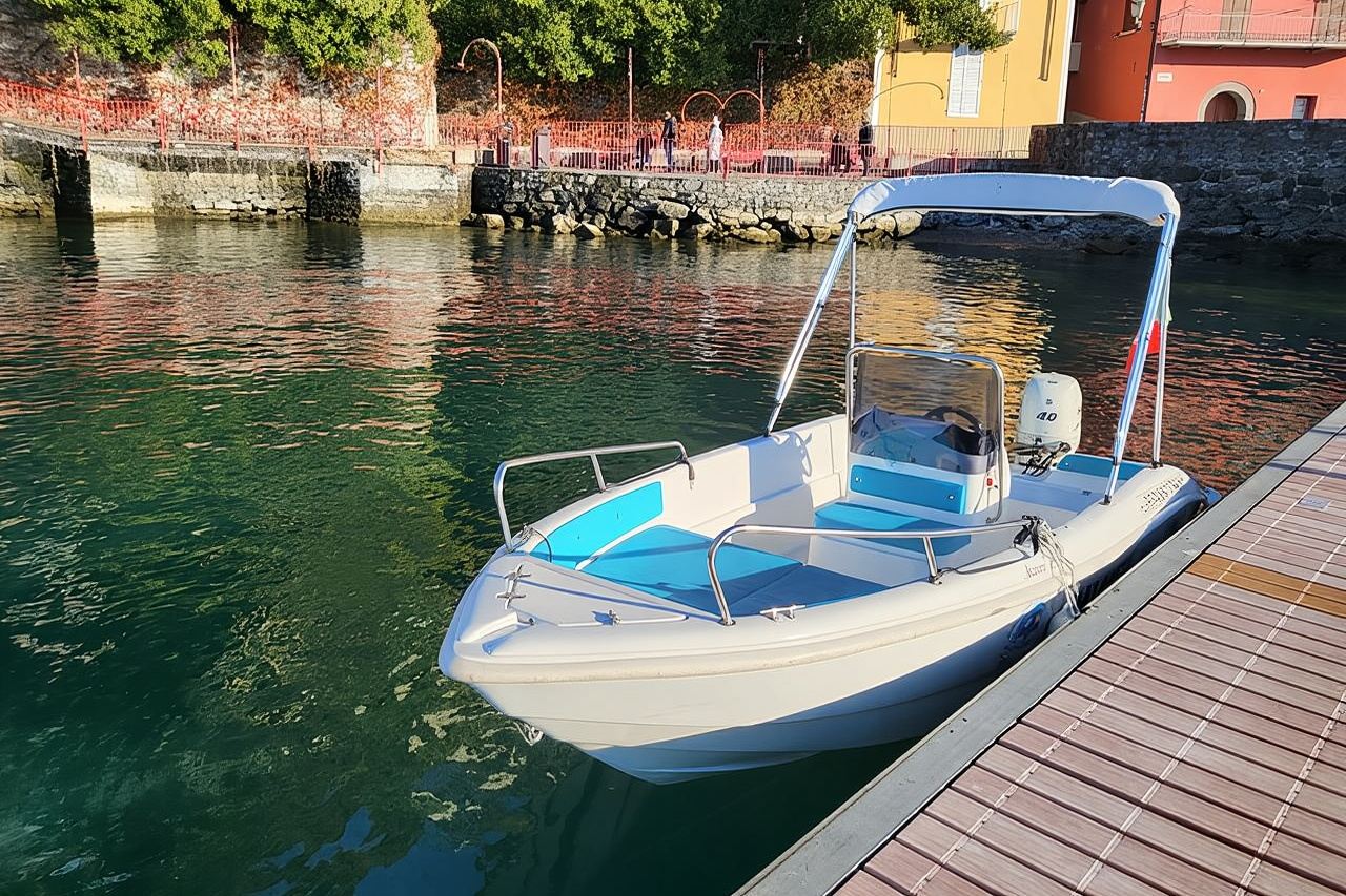 Noleggio barca senza patente 40hp - Lago di Como