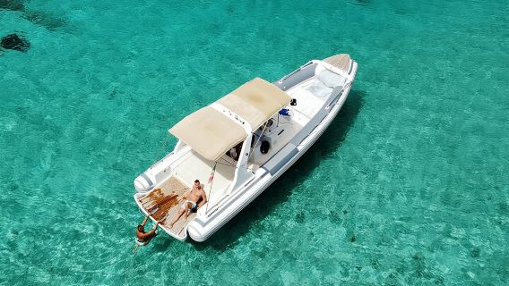 Lawatan Peribadi, Kepulauan Spargi, Budelli, Santa Maria.