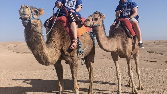 Agafay desert full-day tour with camel ride and Berber lunch