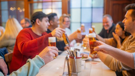 Public brewhouse tour in English