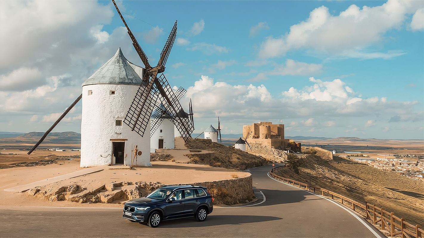 西班牙托萊多古城+孔蘇埃格拉風車小鎮【雙城遊/中文包車】