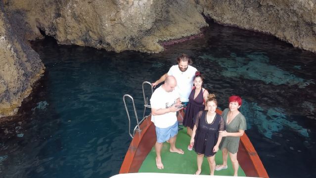 Boat excursion Taormina Giardini Naxos