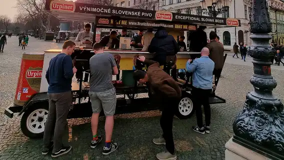 Original Bratislava Beer Bike Tours - All-you-can-drink