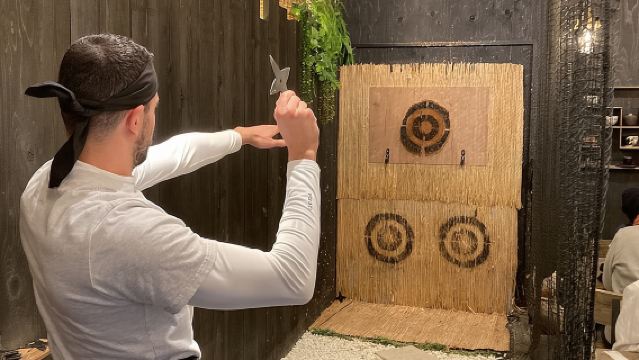 Shuriken-Erlebnis in Takayama