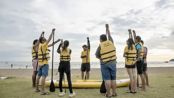 丹絨亞路海灘槳板2.5小時【沙巴亞庇丹絨亞路日出日落槳板SUP體驗2.5小時｜0基礎教學】