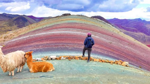 From Cusco: Palcoyo Rainbow Mountain All Included for 1 day