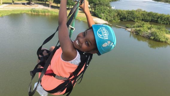 Tampa Bay: Zipline and High Ropes Adventure