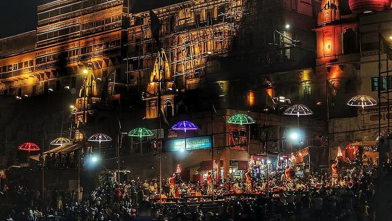 From Varanasi: Sunrise Boat Tour and Heritage Walk