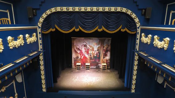 세비야: "Teatro Flamenco Triana"에서 라이브 플라멩코 쇼