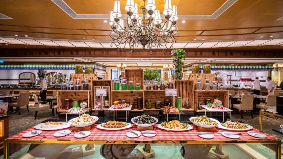 Macau Fisherman's Wharf Harbourview Hotel Praha-Restaurant Lunch/Dinner Buffet