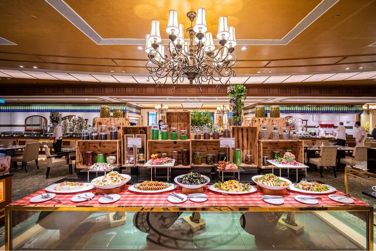 Restaurante Perc de Hotel Larc Macao (almuerzo buffet/cena buffet/menú de té con snacks)