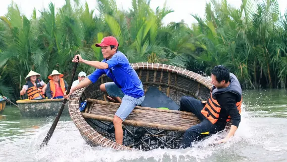 Featured tour with 3 reviews: Hoi An Old Town + Seven-Acre Coconut Forest + Dinner + Lantern Nightlife (Departing from Da Nang)