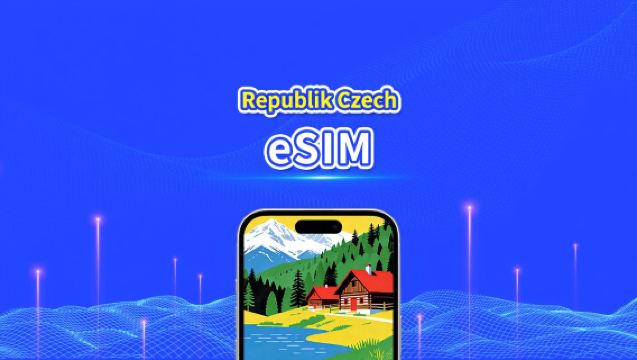 eSIM Republik Ceko | 4G | rangkaian berkelajuan tinggi | Pakej data harian/jumlah | Penagihan 24 jam | 1-30 hari | kod QR