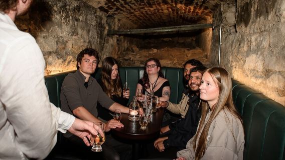 90min Underground Whisky Tasting in Edinburgh's Old Town