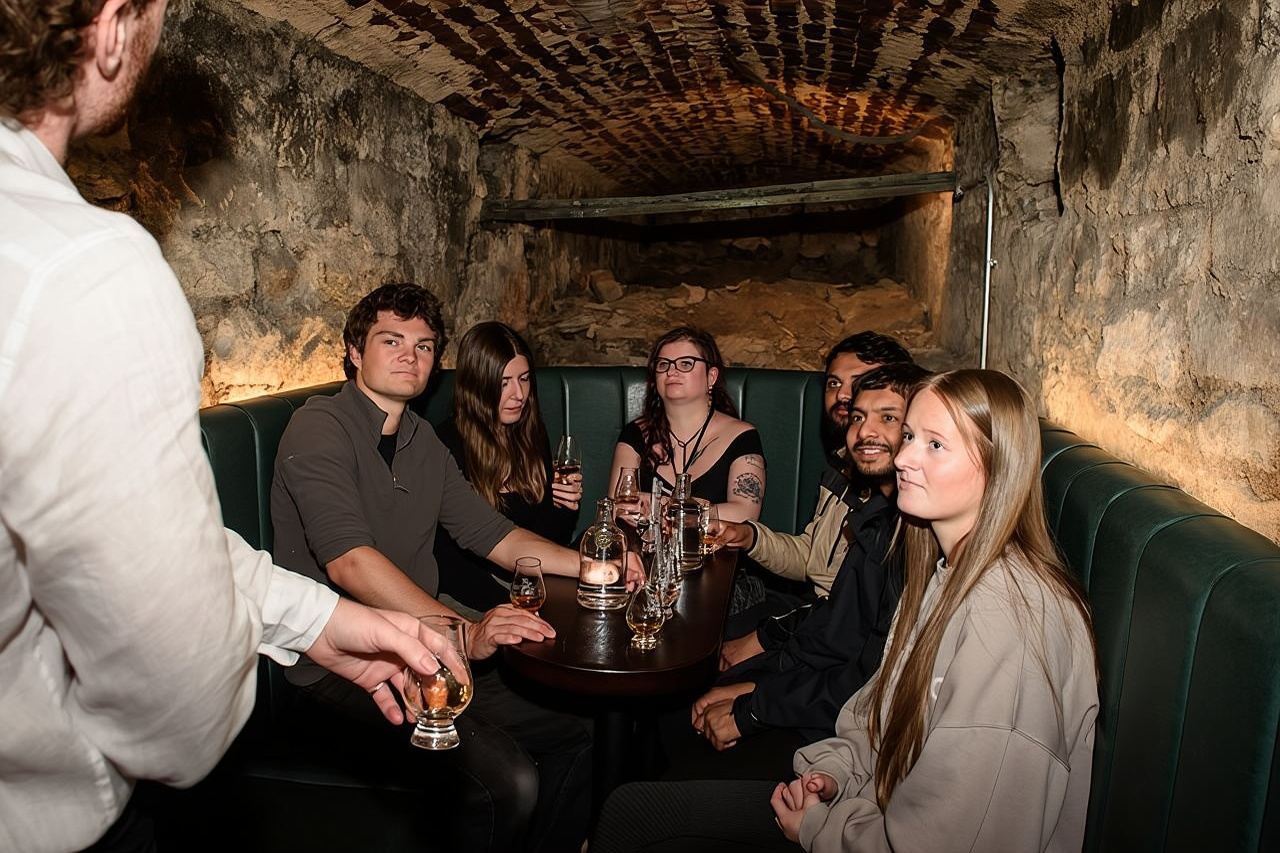 90min Underground Whisky Tasting in Edinburgh's Old Town