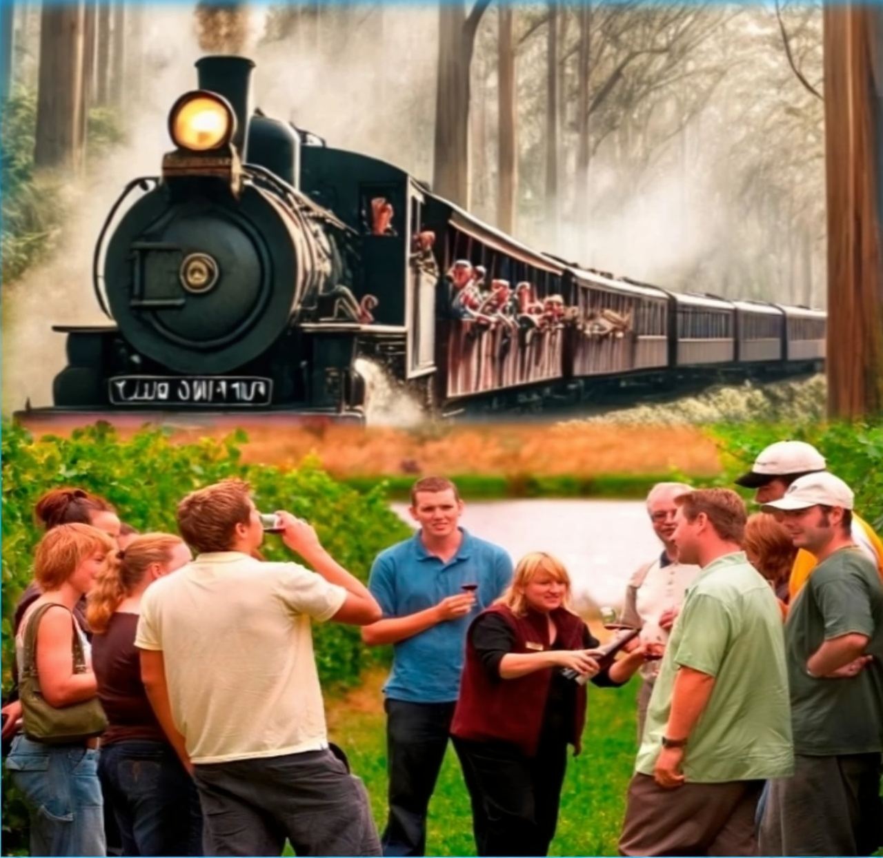 Melbourne Puffing Billy Railway + Yarra Valley & Dandenongs Ranges [Winery + Train] Inquire availability before booking