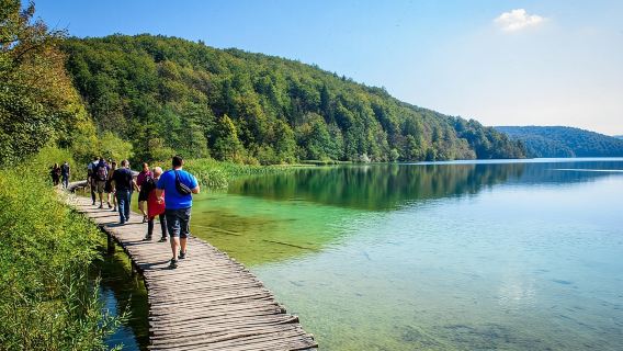 Tour guidato dei laghi di Plitvice da Zagabria
