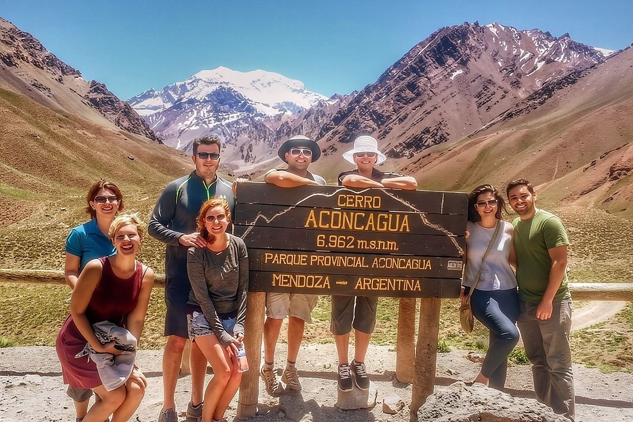 Tour del Parco Aconcagua in piccoli gruppi da Mendoza con pranzo barbecue
