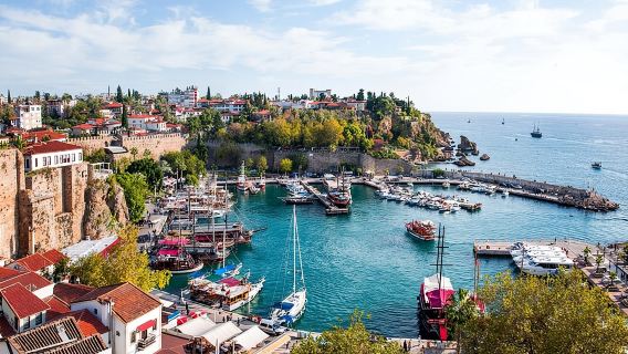Antalya: tour della città con gita in barca, centro storico e cascate