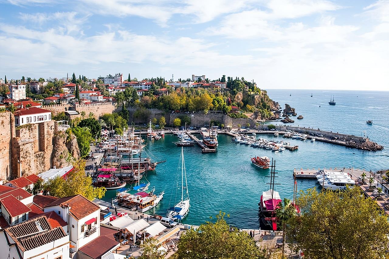Antalya: City Tour with Boat Trip, Old Town & Waterfalls