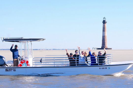 查爾斯頓生態遊船之旅，停靠Morris Island Lighthouse