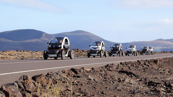 Timanfaya Twizy Electric Car Tour Ticket