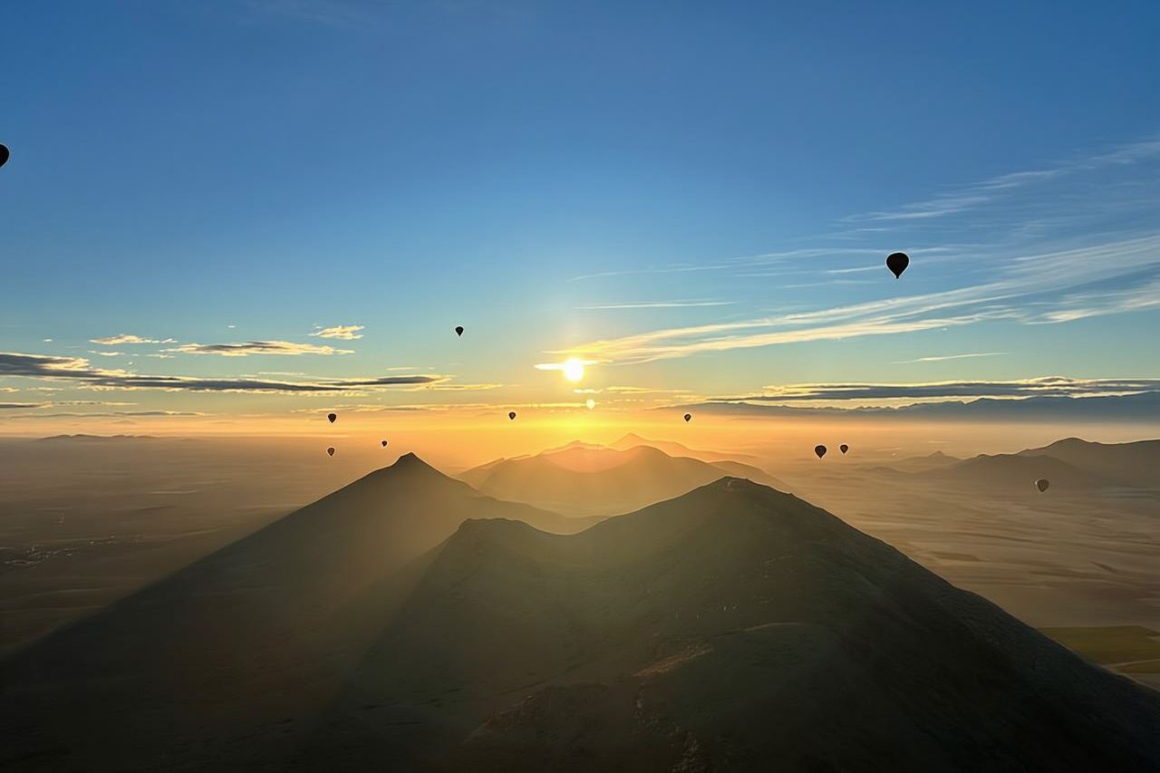Heißluftballonfahrt über Marrakesch mit Frühstück