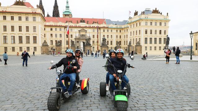 Live-Guided ️Trike-Harley️ Viewpoints tour of Prague 