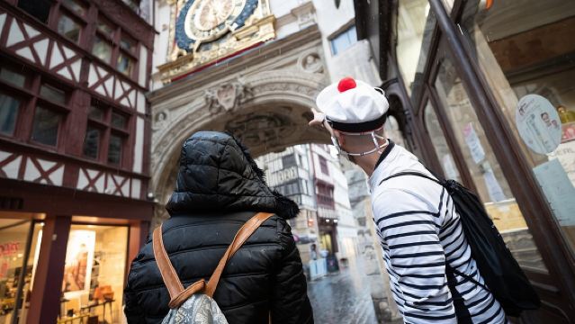 Kleine Gruppe: Geführte Tour durch die geheime Geschichte von Rouen