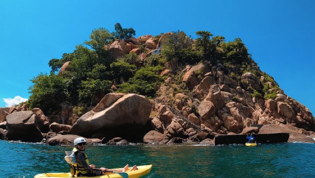 Tour en kayak hasta el Islote El Morro