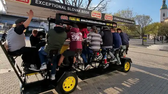 Original Bratislava Beer Bike Tours - All-you-can-drink
