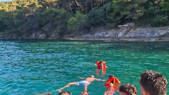 Mezza giornata a Zara, 3 isole con immersioni, bevande e frutta fresca