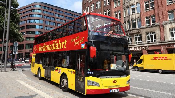 Hamburgo: Recorrido turístico con paradas libres en la línea clásica