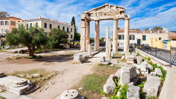 Athènes : visite audio sur smartphone de Plaka à l'Acropole